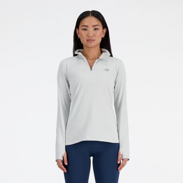 NEW BALANCE Sport Essentials Space Dye Quarter Zip - Damen