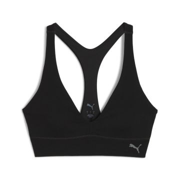 PUMA SHAPELUXE PLUNGE BRA - LOW - Damen