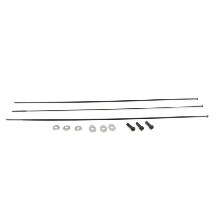 ZIPP Spoke and Nipple 282mm CX-Ray Straight Pull Qty 3 main product photo