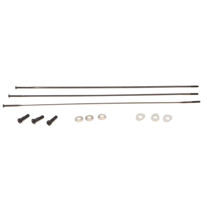 ZIPP Spoke and Nipple 224mm CX-Ray Straight Pull Qty 3 main product photo