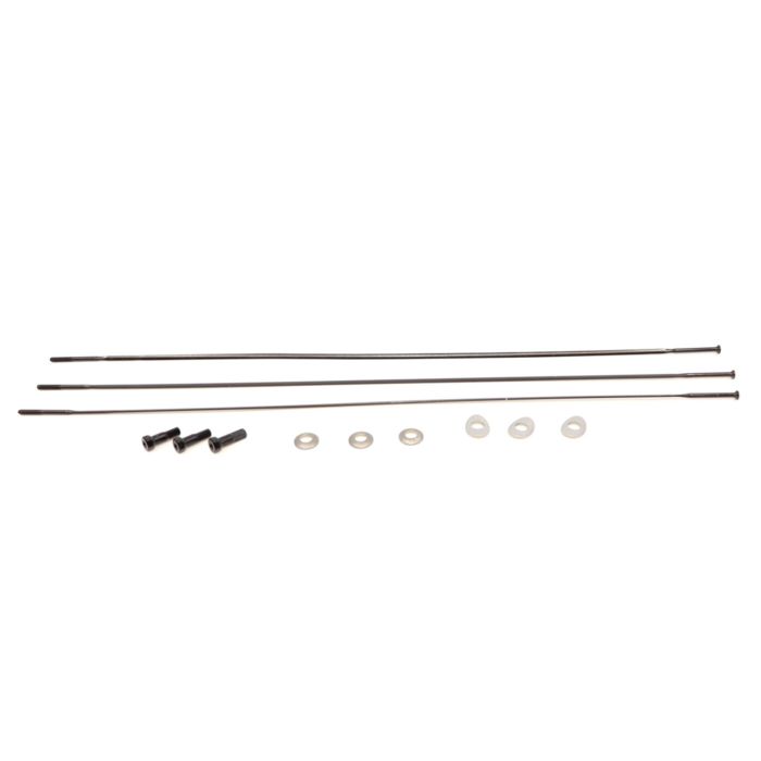 ZIPP Spoke and Nipple 276mm CX-Ray Straight Pull Qty 3 main product photo