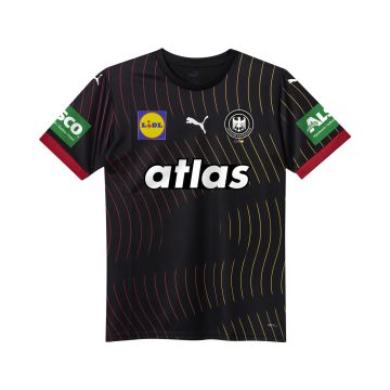 PUMA DHB Away Jersey SS25 with sponsor - Enfants