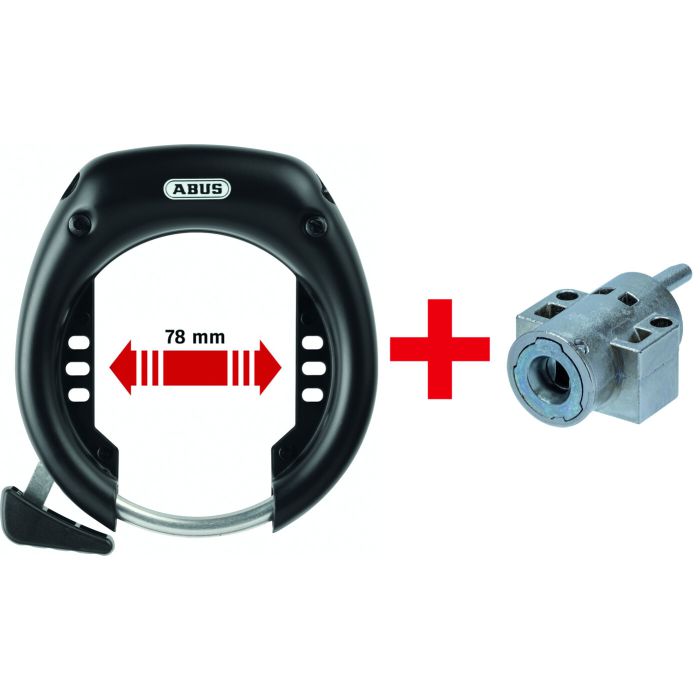 Abus Rahmenschloss 5755L & Akkuschloss IT3 XPlus Bosch PowerTube BBP37YY Pivot main product photo