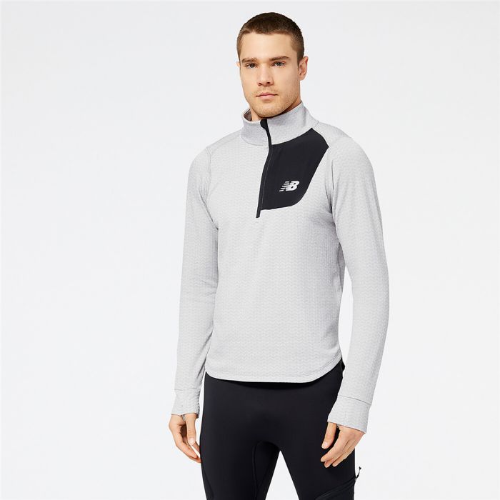 NEW BALANCE NB Heat Grid Half Zip - Hommes main product photo