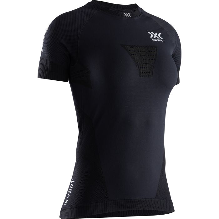 X-BIONIC Invent 4.0 Running Shirt SH SL opal black/arctic white - Femmes main product photo