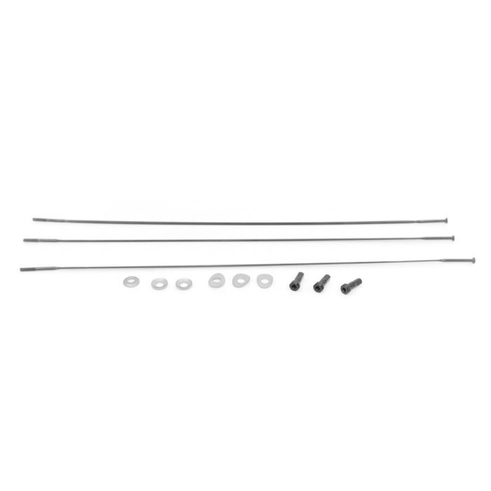 ZIPP Spoke and Nipple 266mm CX-Ray Straight Pull Qty 3 main product photo