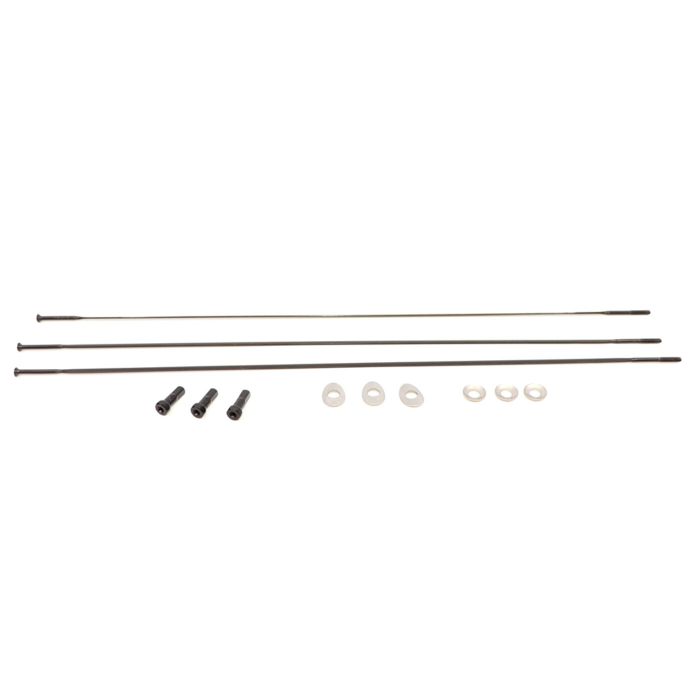 ZIPP Spoke and Nipple 274mm CX-Ray Straight Pull Qty 3 main product photo